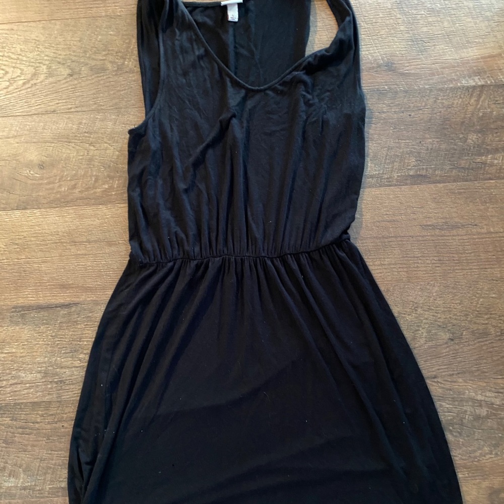 Black tank top dress